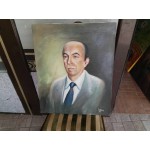 Средна картина масло на платно Испания - 3772